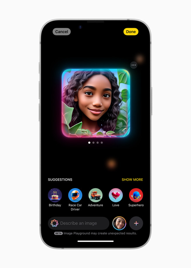 iPhone 16e Image Playground iPhone 16e Image Playground