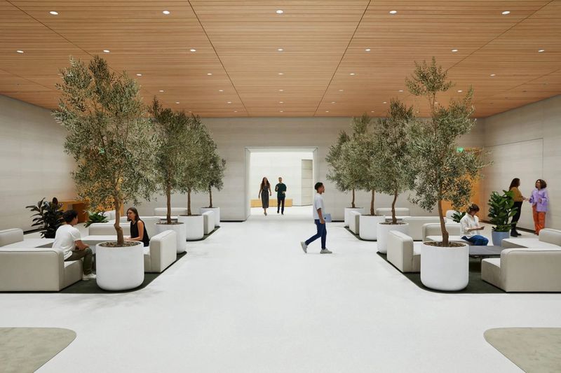 Apple Park innen Apple Park innen