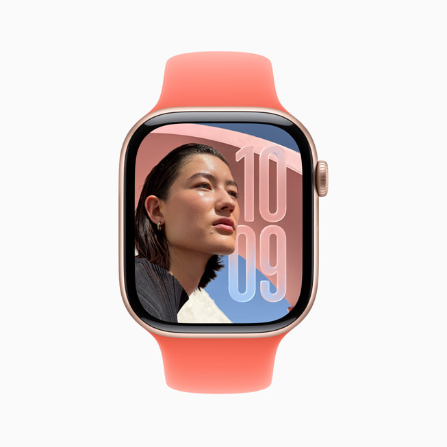 Photos Face Zifferblatt mit Liquid Glass in watchOS 26
