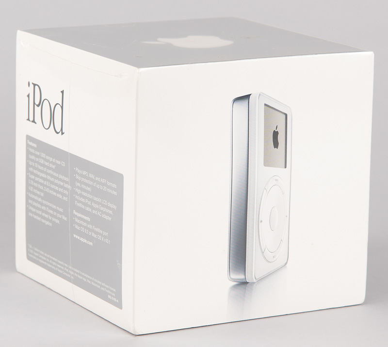 Der erste iPod, 2001 Der erste iPod, 2001