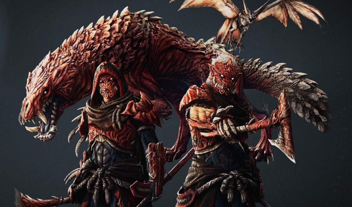Neue Waffe, Rüstung und Reittier: Assassin's Creed Valhalla Crossover mit Monster Hunter World startet Neue Waffe, Rüstung und Reittier: Assassin's Creed Valhalla Crossover mit Monster Hunter World startet