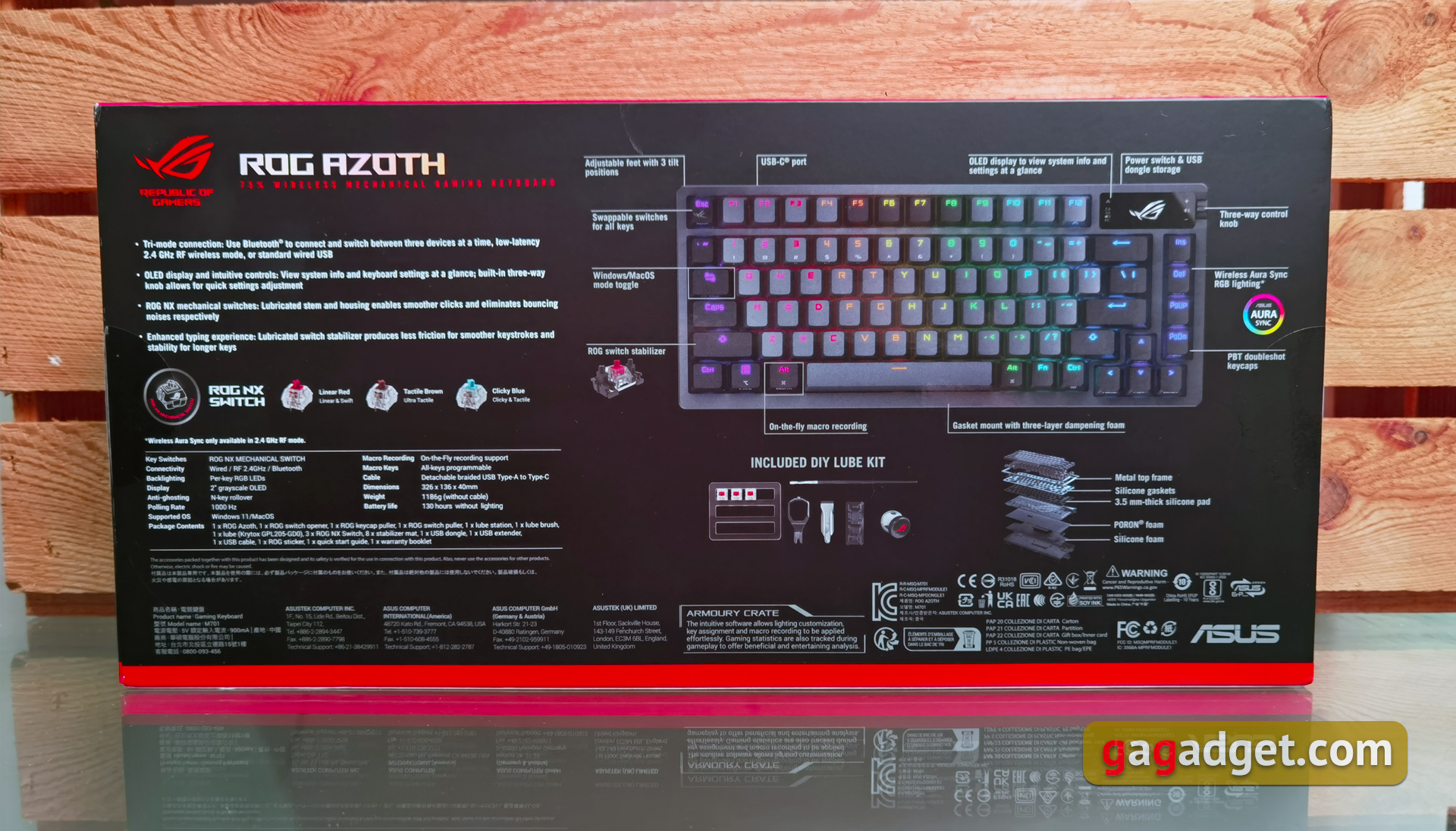 ASUS ROG Azoth im Test: eine kompromisslose mechanische Tastatur für Gamer, die man nicht erwarten würde-3