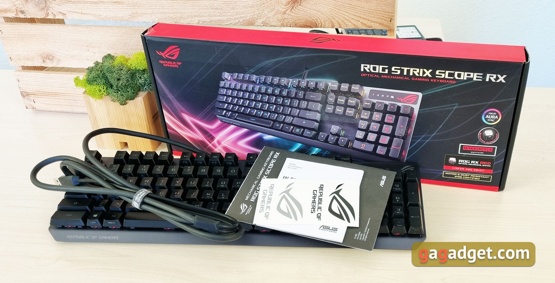 ASUS ROG Strix Scope RX Test: eine opto-mechanische Gaming-Tastatur mit Wasserschutz-2 ASUS ROG Strix Scope RX Test: eine opto-mechanische Gaming-Tastatur mit Wasserschutz-2