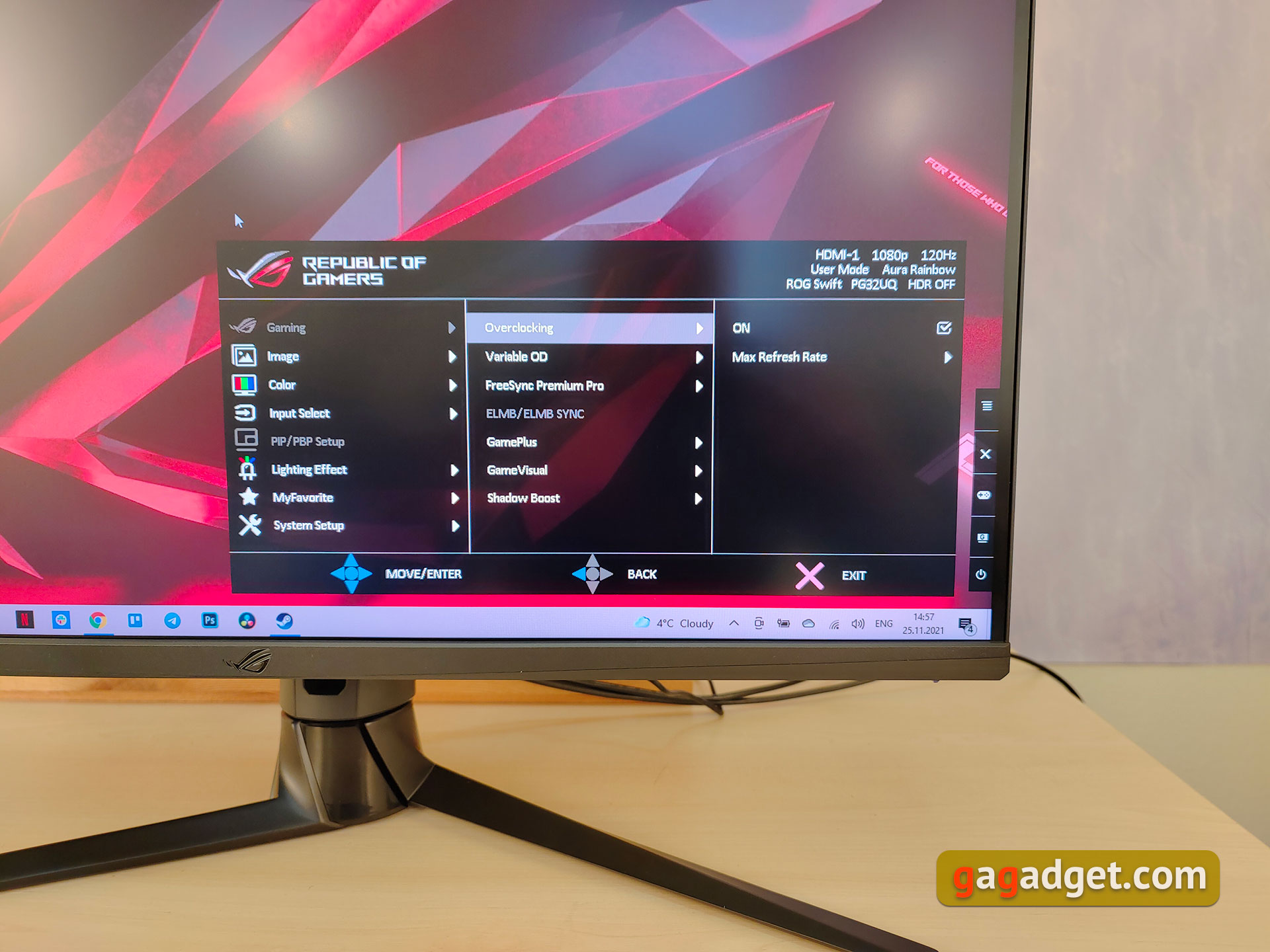 ASUS ROG Swift PG32UQ im Test: Quantenpunkt-4K-Gaming-Monitor-34