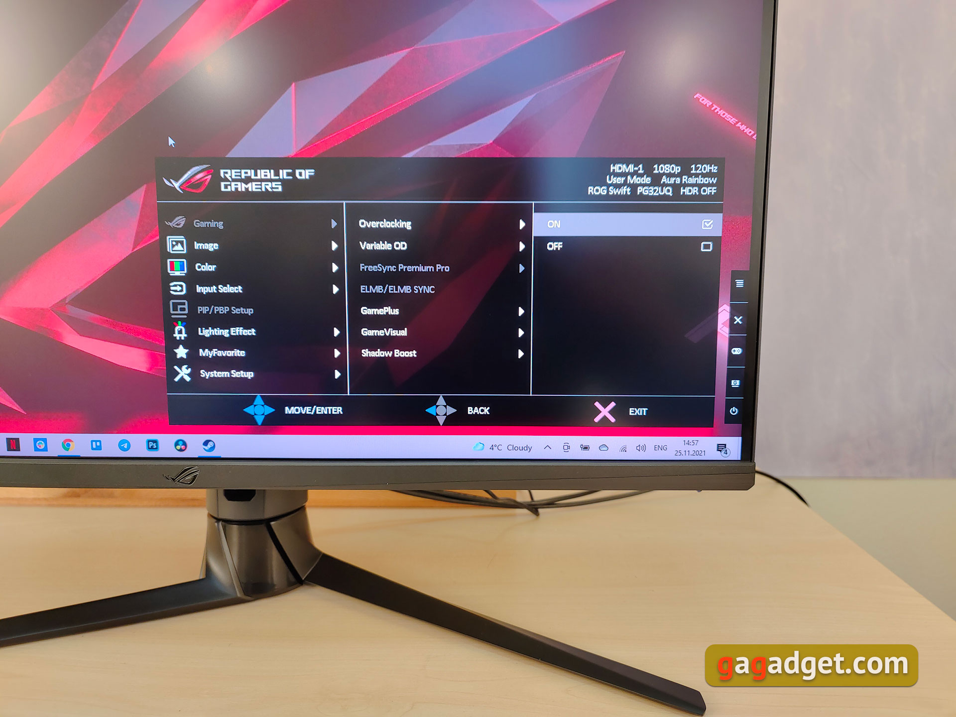 ASUS ROG Swift PG32UQ im Test: Quantenpunkt-4K-Gaming-Monitor-37