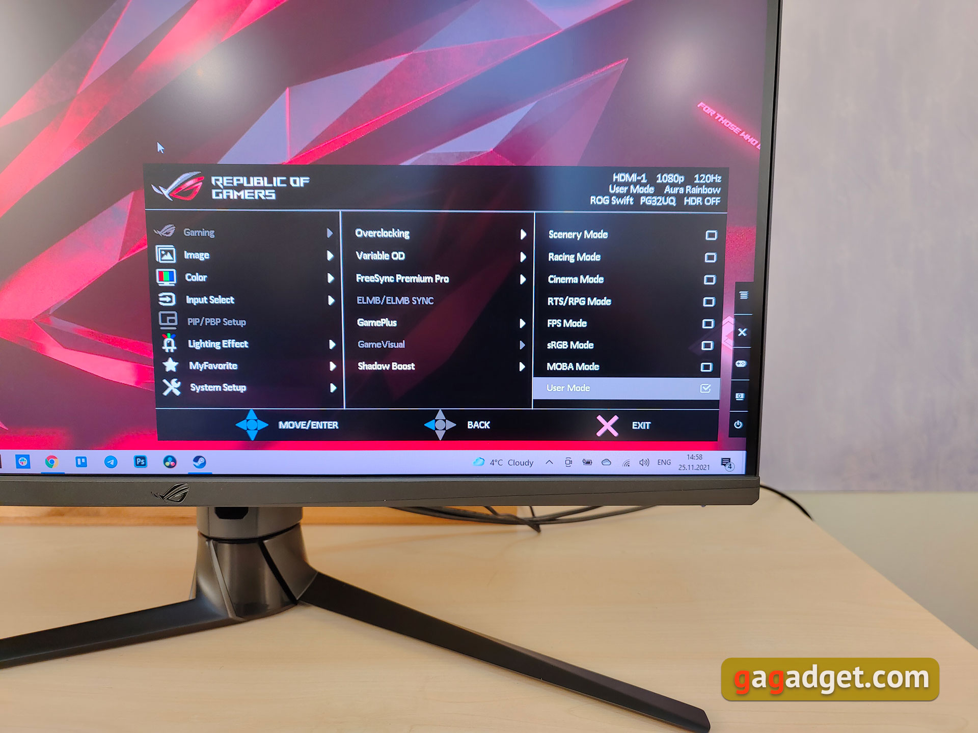 ASUS ROG Swift PG32UQ im Test: Quantenpunkt-4K-Gaming-Monitor-43