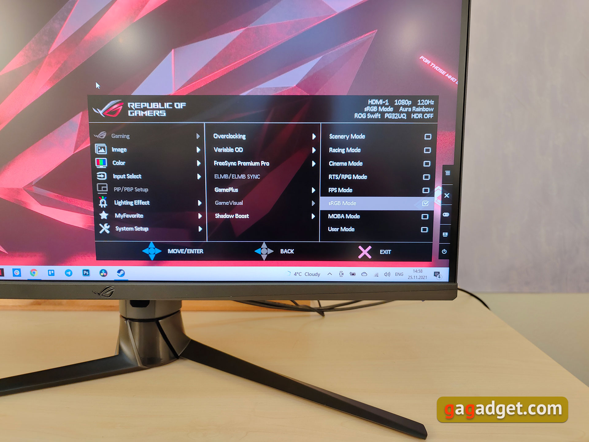 ASUS ROG Swift PG32UQ im Test: Quantenpunkt-4K-Gaming-Monitor-44