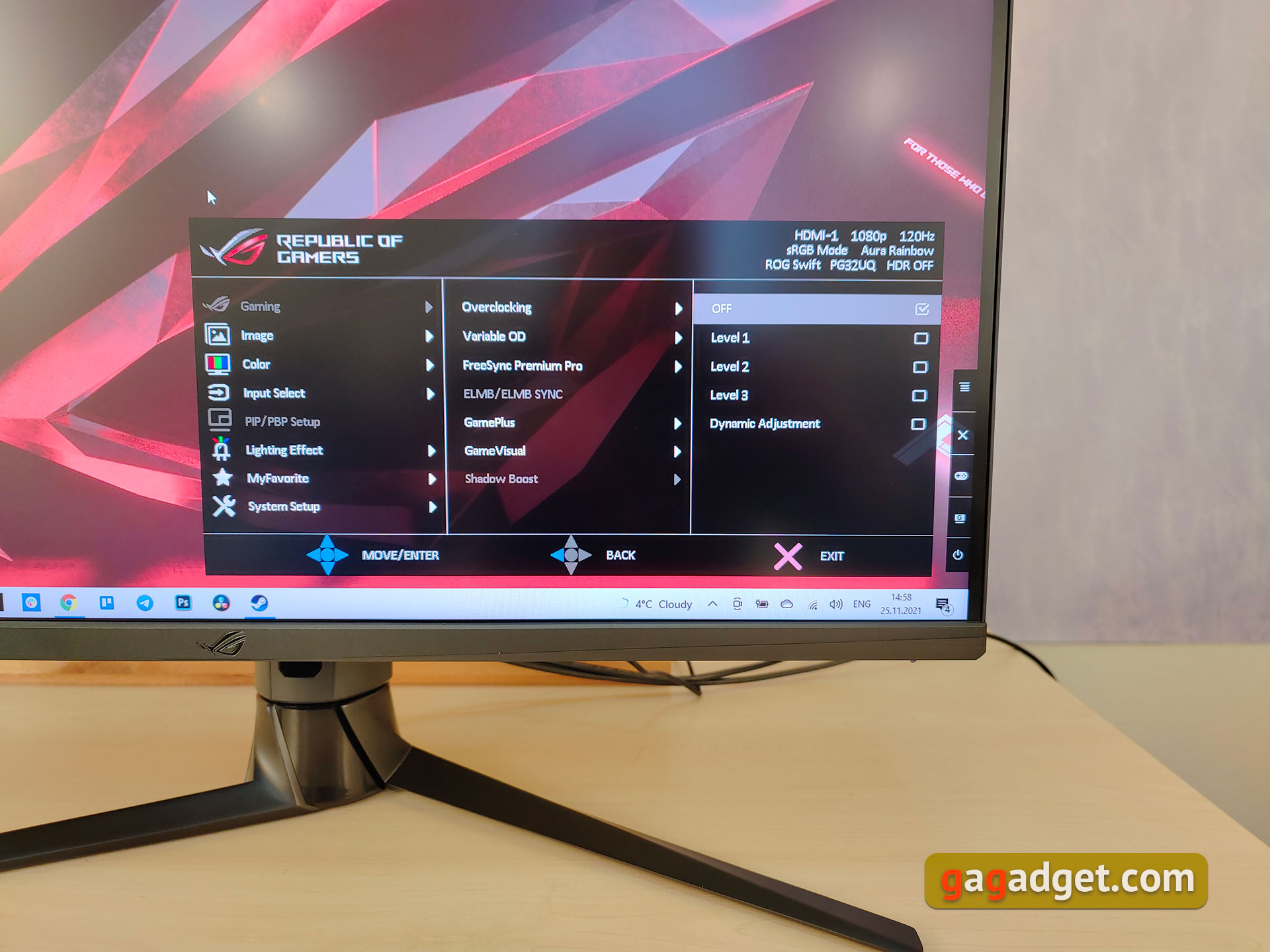 ASUS ROG Swift PG32UQ im Test: Quantenpunkt-4K-Gaming-Monitor-45