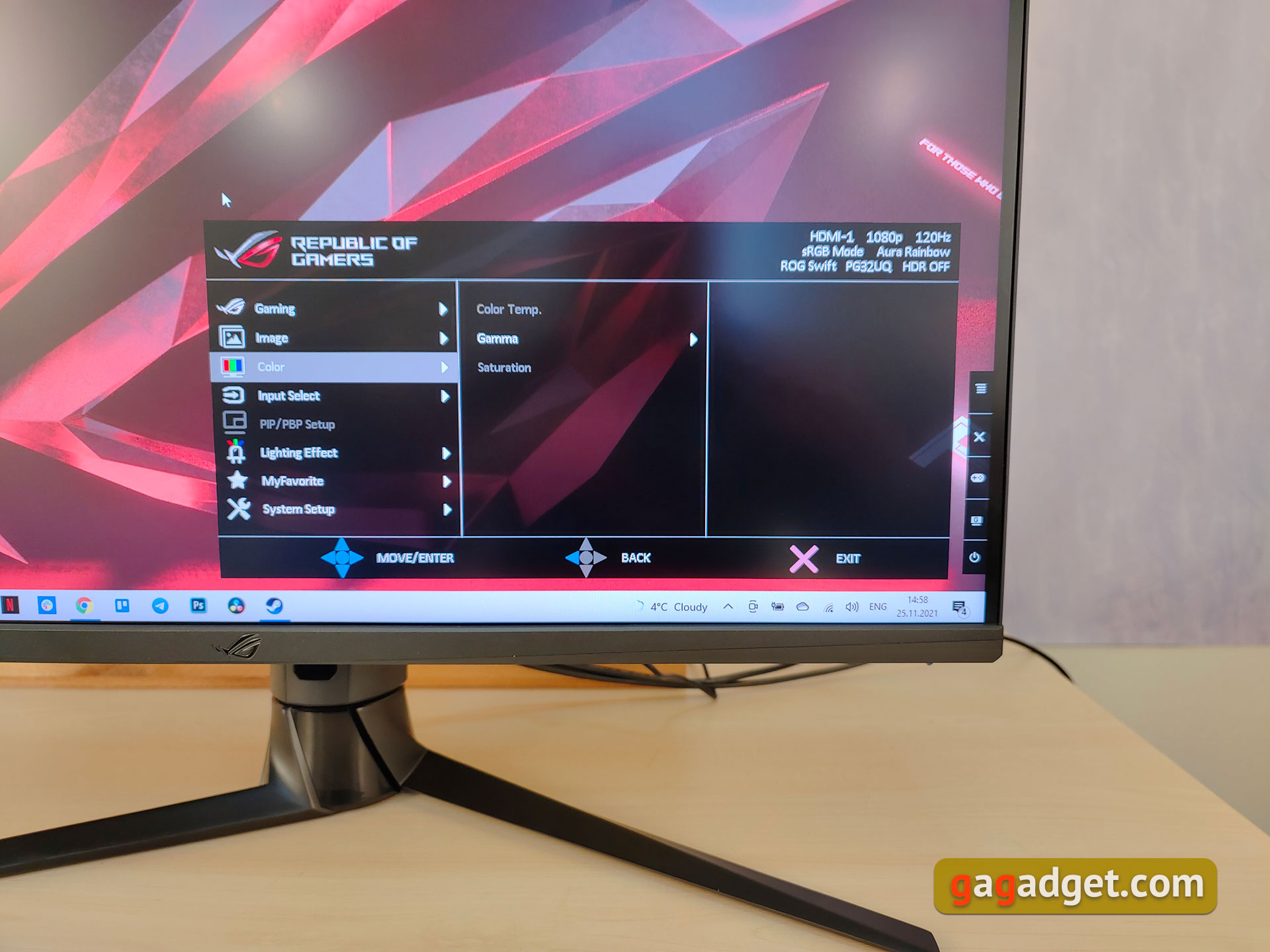 ASUS ROG Swift PG32UQ im Test: Quantenpunkt-4K-Gaming-Monitor-47