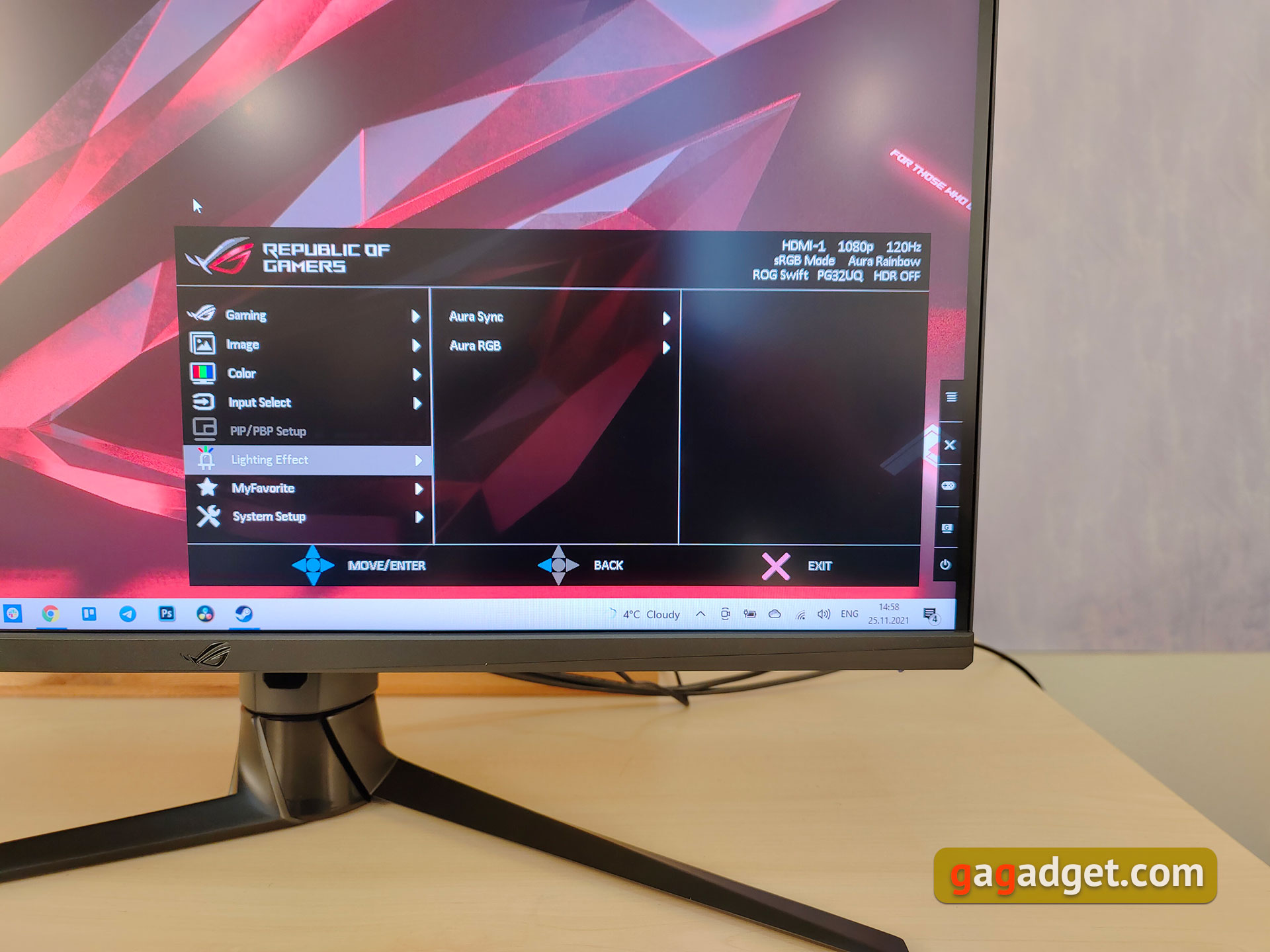 ASUS ROG Swift PG32UQ im Test: Quantenpunkt-4K-Gaming-Monitor-49
