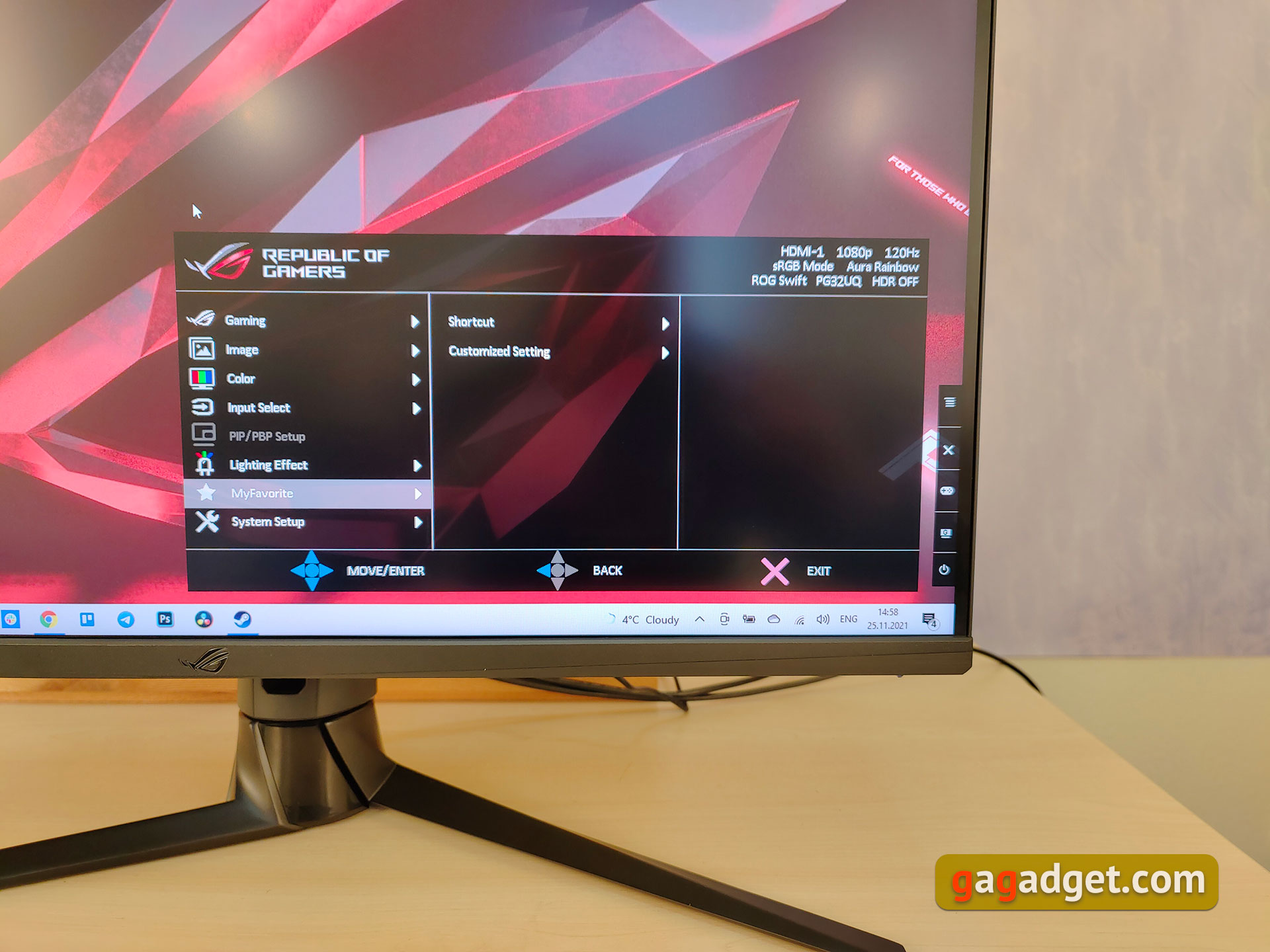 ASUS ROG Swift PG32UQ im Test: Quantenpunkt-4K-Gaming-Monitor-50