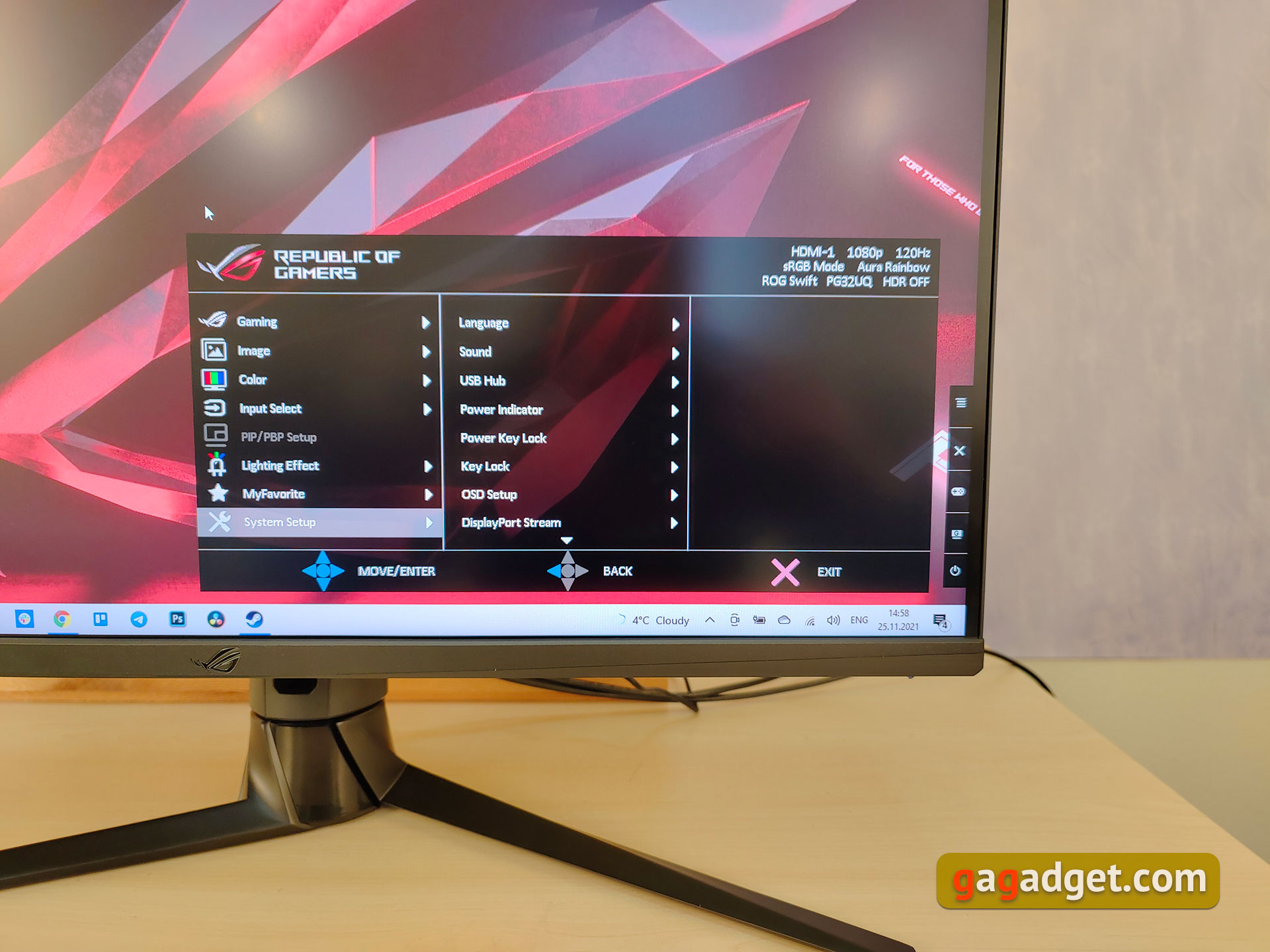 ASUS ROG Swift PG32UQ im Test: Quantenpunkt-4K-Gaming-Monitor-51