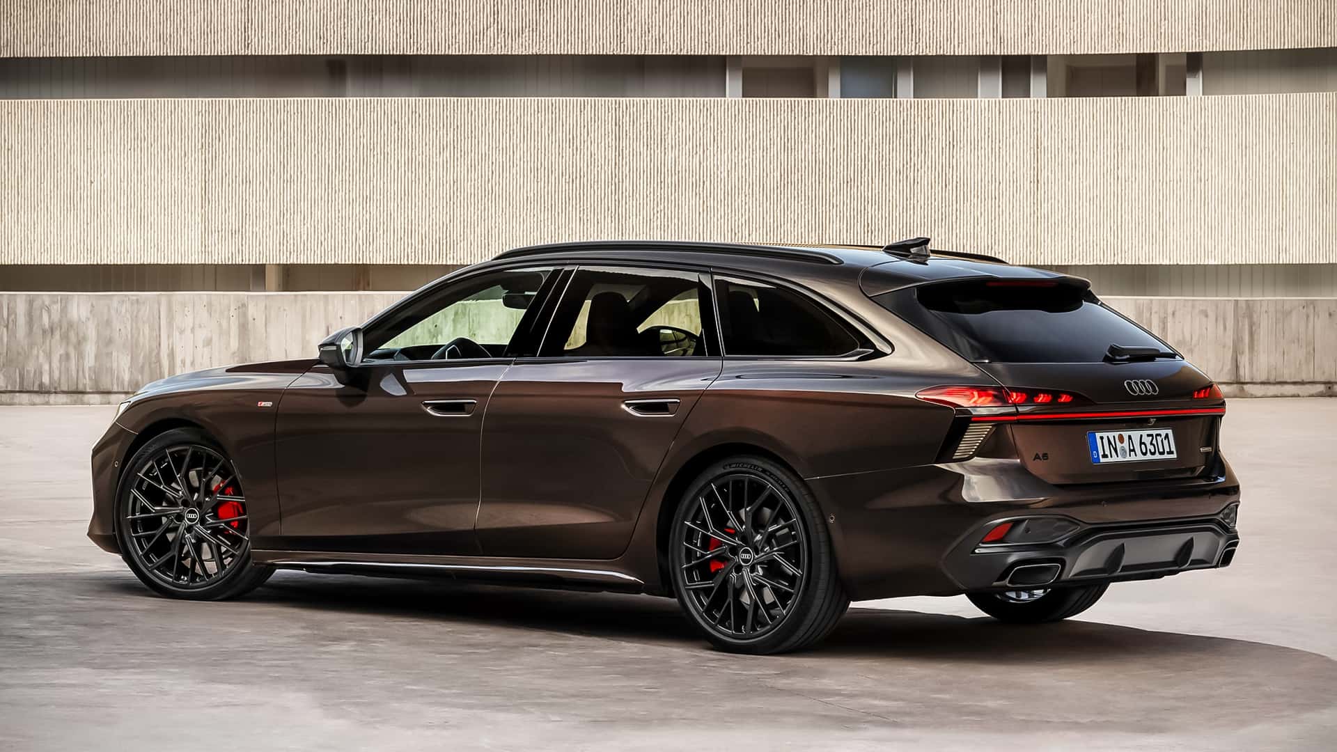 Audi A6 Avant 2025 - Rückansicht