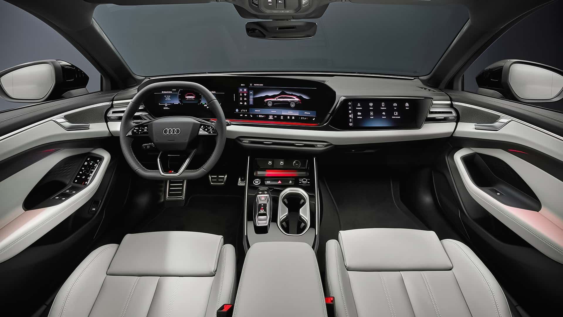 Innenraum des Audi A6 Avant (2025) Innenraum des Audi A6 Avant (2025)