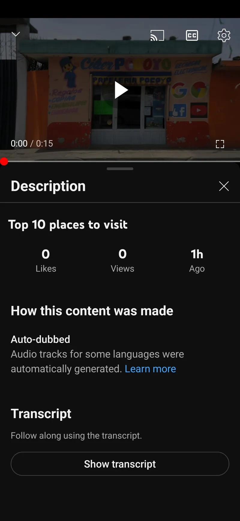 Automatische Überspielung von YouTube-Videos Automatische Überspielung von YouTube-Videos