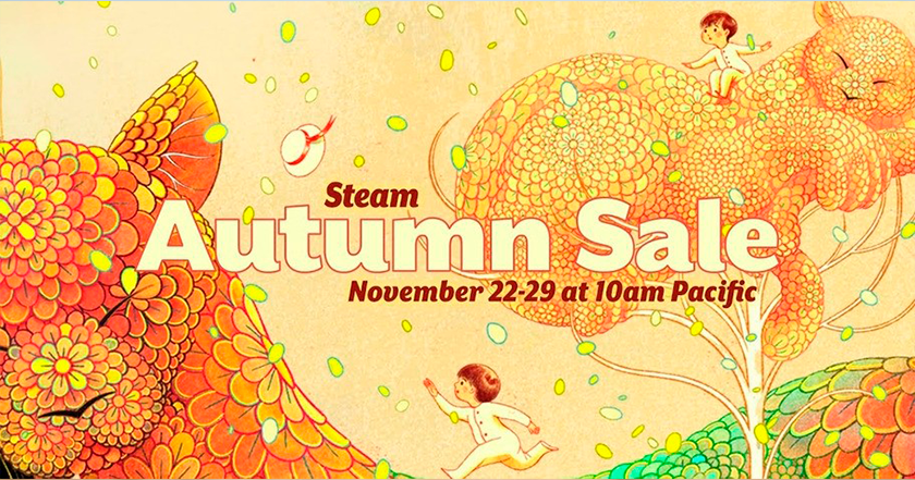 Steam setzt den Herbstverkauf bis zum 29. November fort und bietet außerdem die Möglichkeit, für die The Steam Awards abzustimmen, für die es 11 Nominierungen gibt Steam setzt den Herbstverkauf bis zum 29. November fort und bietet außerdem die Möglichkeit, für die The Steam Awards abzustimmen, für die es 11 Nominierungen gibt