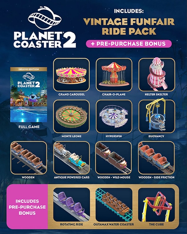 Vergnügungspark wird im November eröffnet: Planet Coaster 2 Wirtschaftsstrategie: Veröffentlichungstermin bekannt gegeben-2 Vergnügungspark wird im November eröffnet: Planet Coaster 2 Wirtschaftsstrategie: Veröffentlichungstermin bekannt gegeben-2