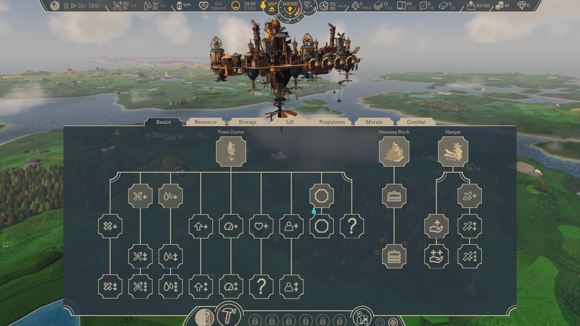 Elemente des Strategiespiels Airborne Empire Elemente des Strategiespiels Airborne Empire
