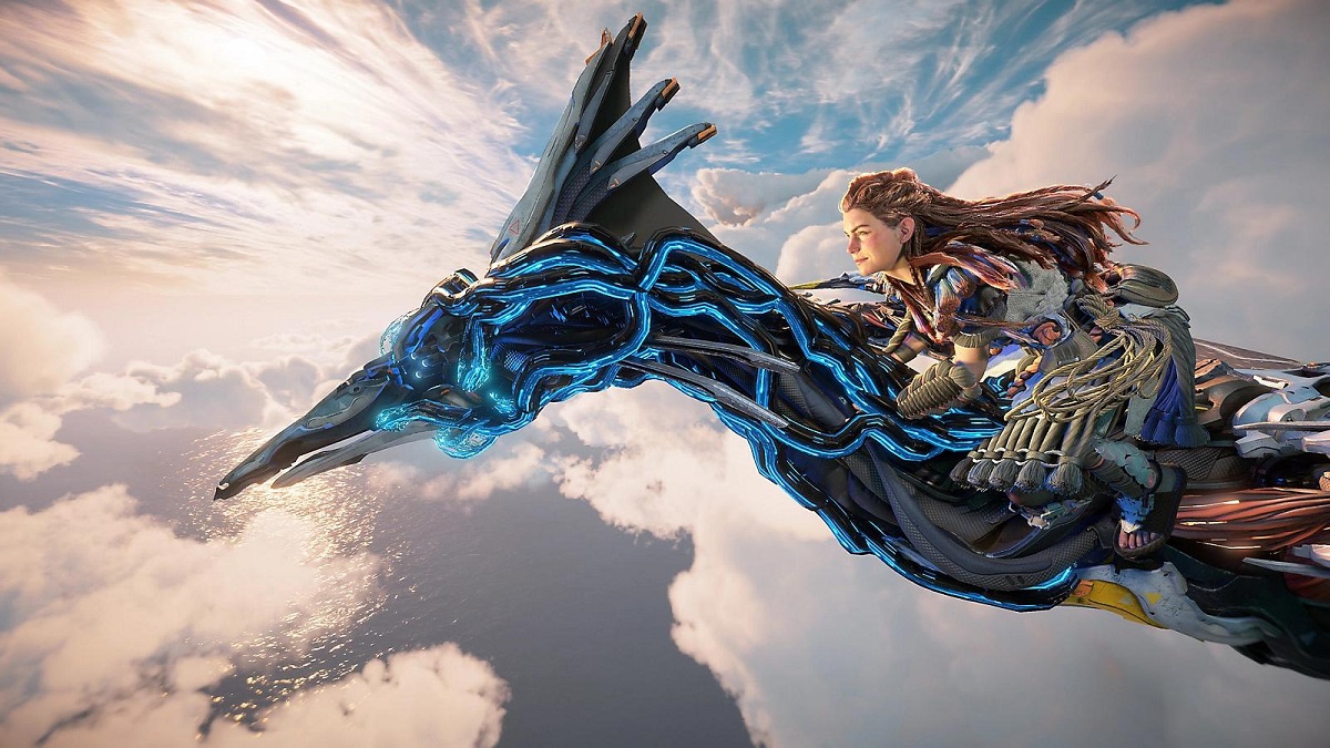 Nicht nur fliegen, sondern auch schwimmen: Die Entwickler des Add-Ons Burning Shores für Horizon Forbidden West haben ein neues Fahrzeug vorgestellt - den Waterwing