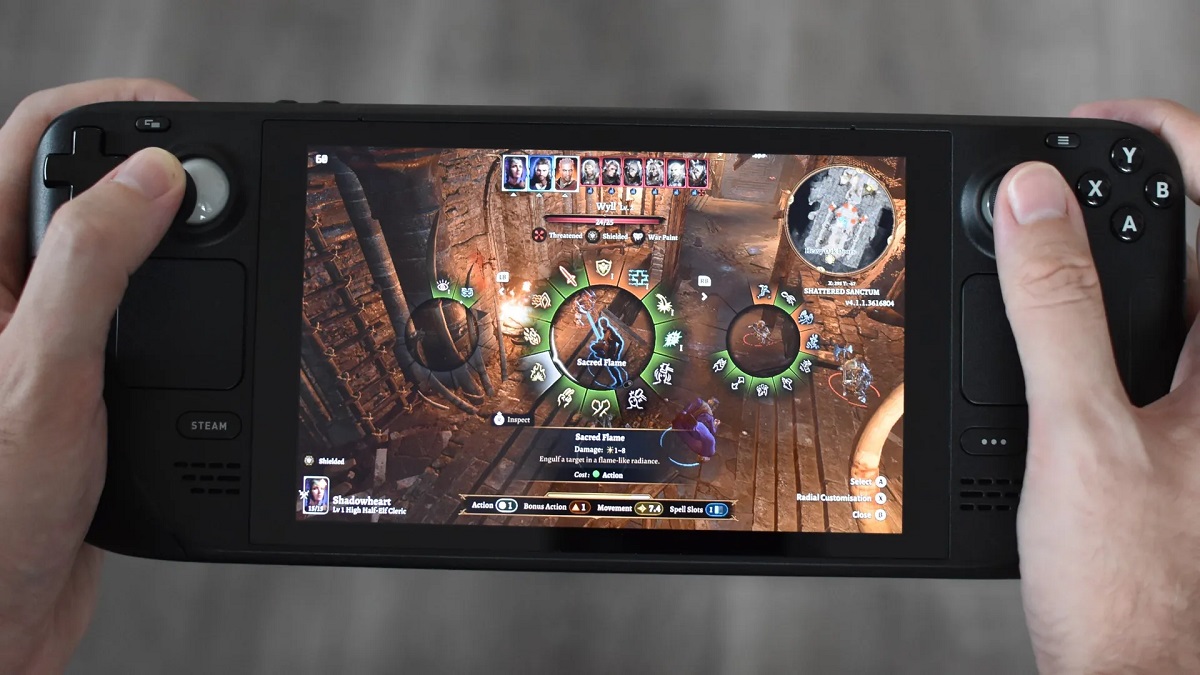Baldur's Gate III und Cyberpunk 2077 sind nach wie vor die beliebtesten Spiele bei den Nutzern von Steam Deck