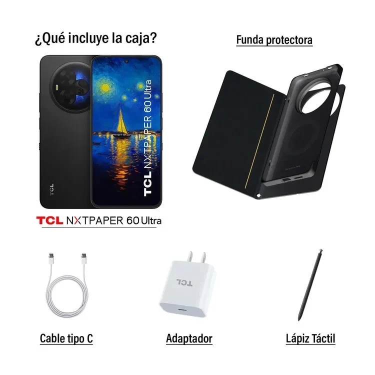Spezifikationen des TCL 60 Ultra Nxtpaper Spezifikationen des TCL 60 Ultra Nxtpaper