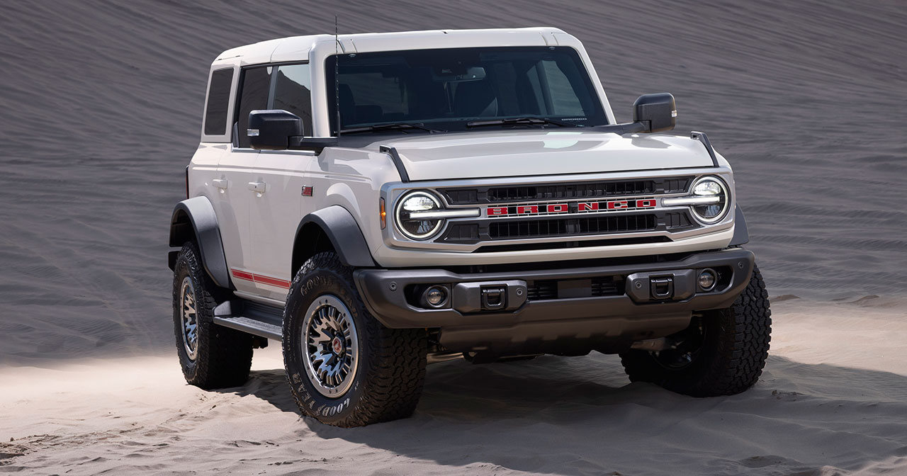Ford Bronco 60th Anniversary Edition - Seitenansicht Ford Bronco 60th Anniversary Edition - Seitenansicht
