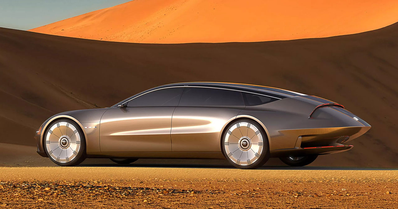 Buick Electra Orbit Konzept: Seitenansicht