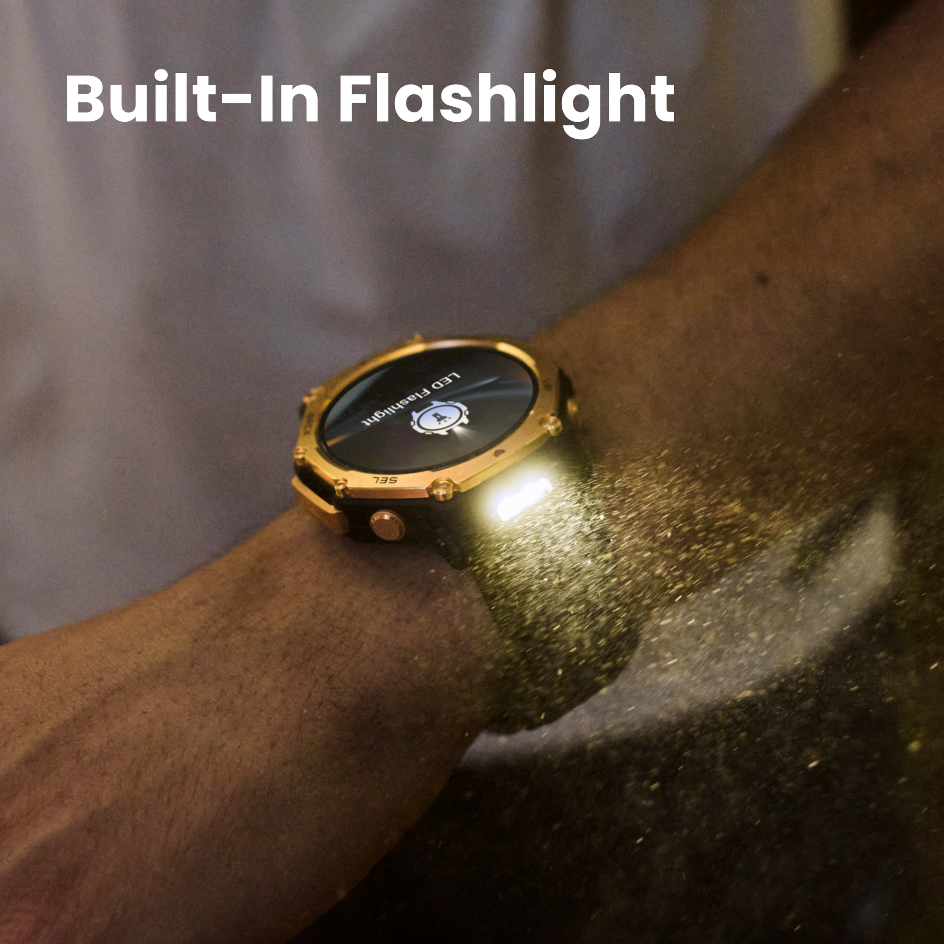 Integrierte Taschenlampe Amazfit T-Rex 3 Pro Integrierte Taschenlampe Amazfit T-Rex 3 Pro