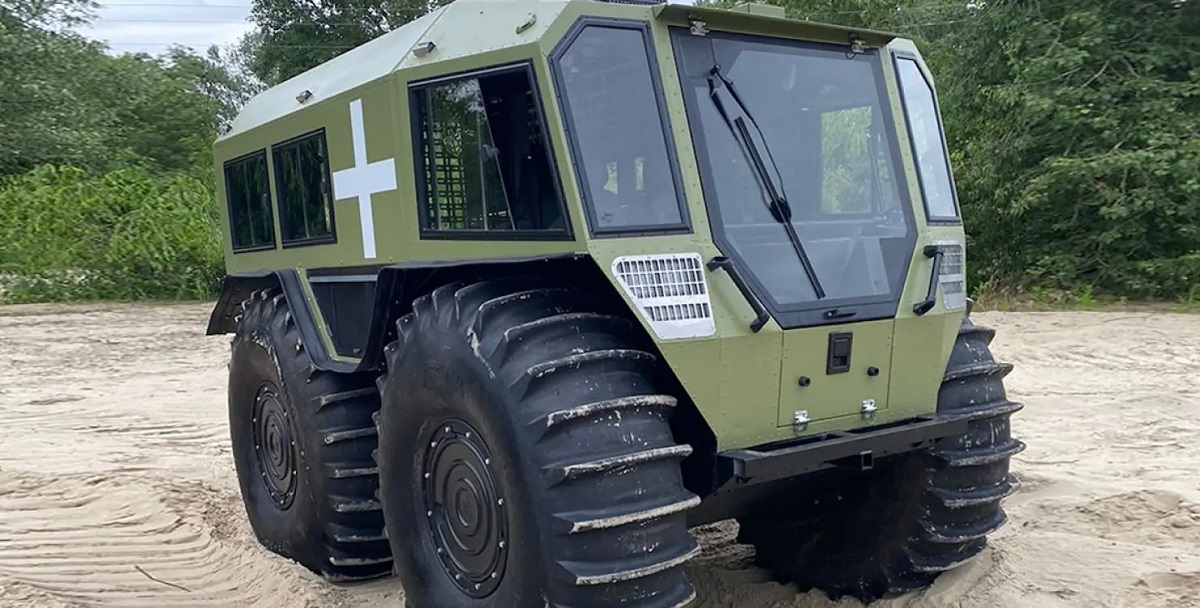 Die ukrainische Armee erhält ein neues einheimisches geländegängiges Amphibienfahrzeug "TAKHA", das die meisten Hindernisse überwinden kann Die ukrainische Armee erhält ein neues einheimisches geländegängiges Amphibienfahrzeug "TAKHA", das die meisten Hindernisse überwinden kann