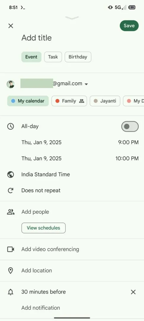 Auswahl von Kalendern in der aktuellen Version von Google Calendar Auswahl von Kalendern in der aktuellen Version von Google Calendar