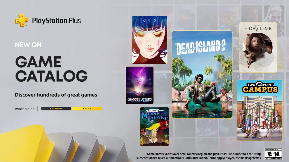 Nächste Woche erhalten PlayStation Plus Extra- und Premium-Abonnenten Dead Island 2, GRIS, Two Point Campus und ein paar andere bemerkenswerte Spiele Nächste Woche erhalten PlayStation Plus Extra- und Premium-Abonnenten Dead Island 2, GRIS, Two Point Campus und ein paar andere bemerkenswerte Spiele