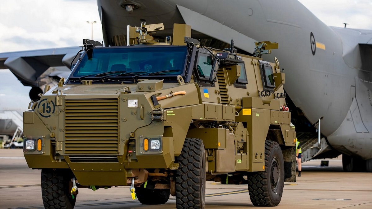 Australien versteigert ausgemusterte militärische Ausrüstung, die der Ukraine dienen könnte Australien versteigert ausgemusterte militärische Ausrüstung, die der Ukraine dienen könnte