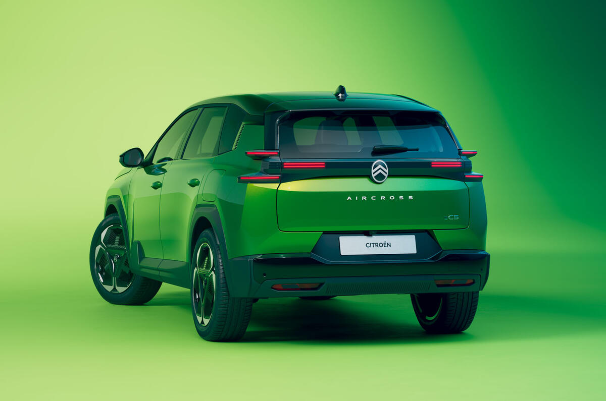 Heck des Citroën C5 Aircross Heck des Citroën C5 Aircross