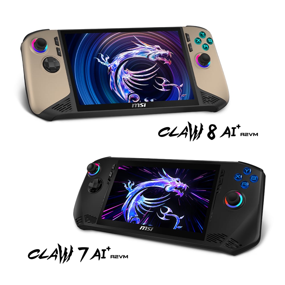Claw 7 AI+ und Claw 8 AI+ Konsolen Claw 7 AI+ und Claw 8 AI+ Konsolen