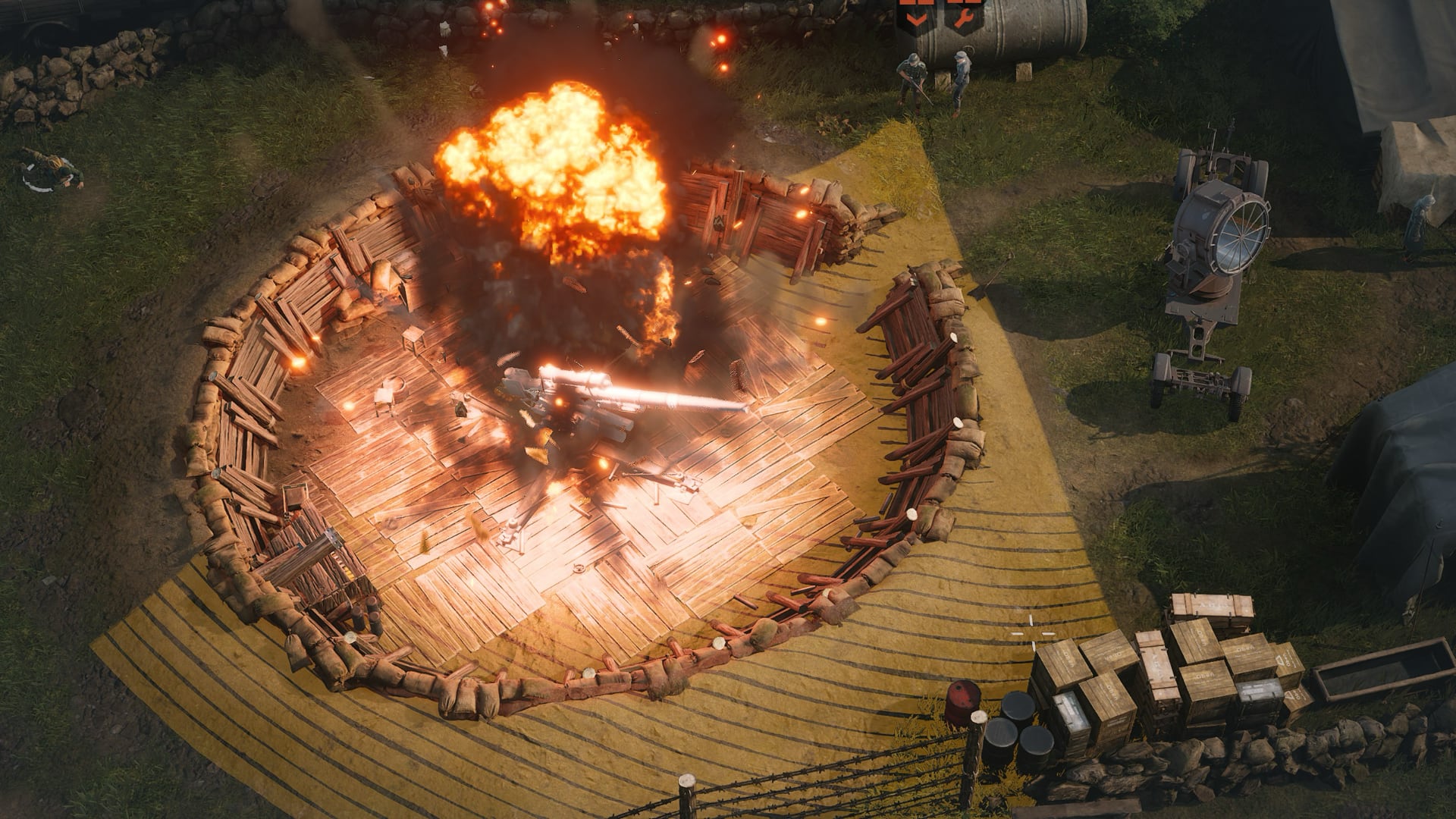 Eine Szene aus dem Spiel Commandos: Origins Eine Szene aus dem Spiel Commandos: Origins