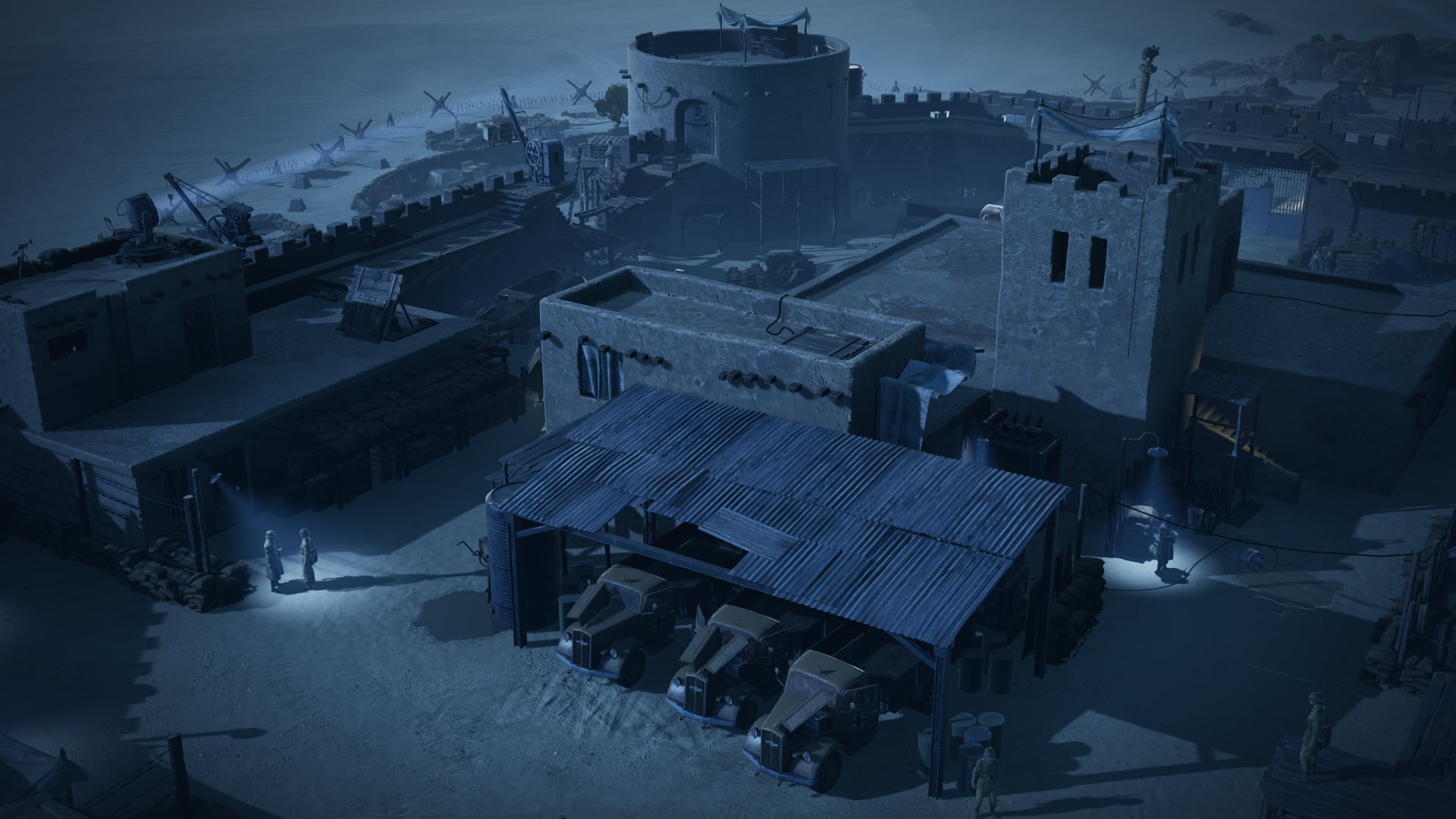 Eine Szene aus dem Spiel Commandos: Origins Eine Szene aus dem Spiel Commandos: Origins