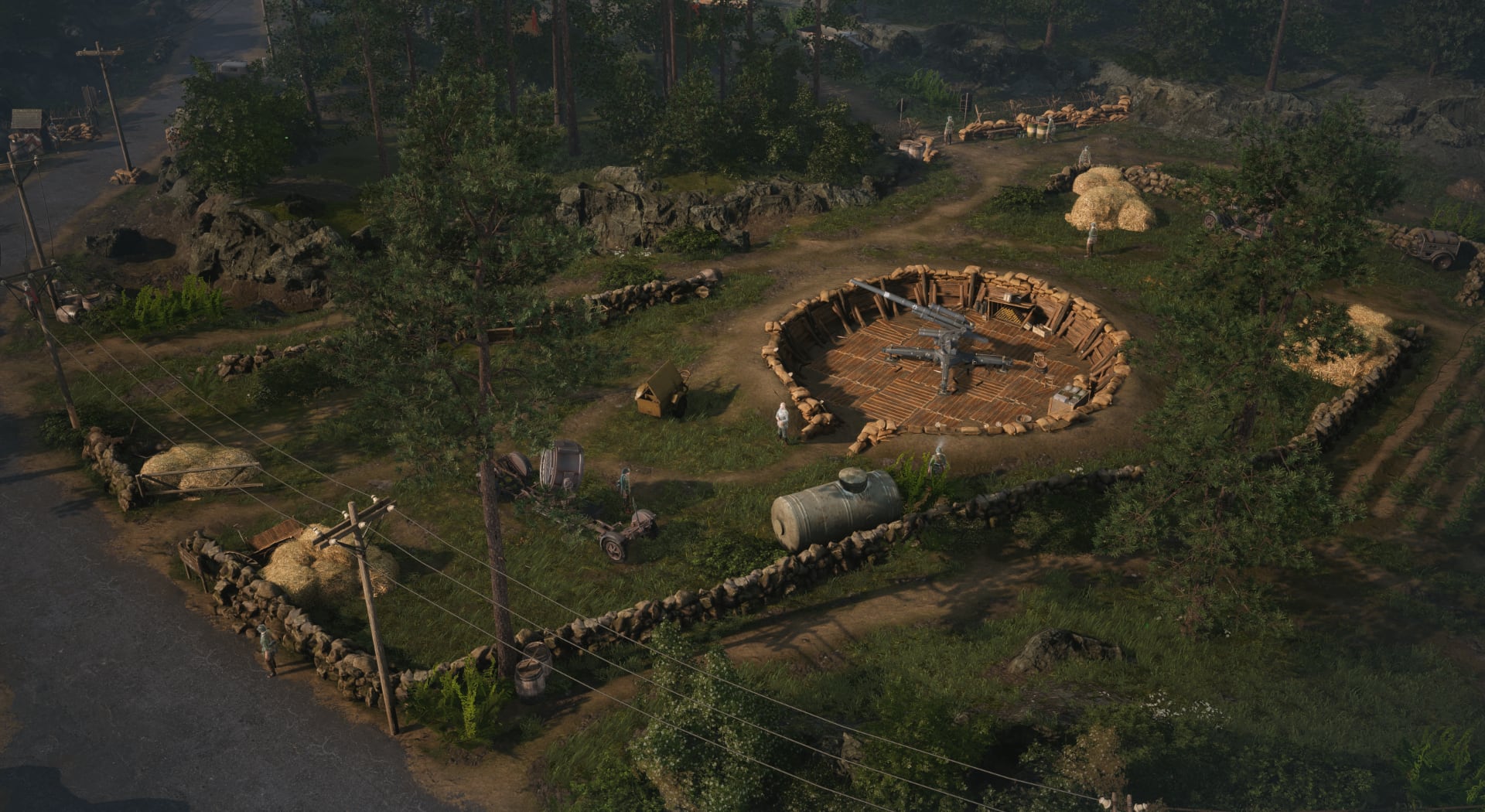 Eine Szene aus dem Spiel Commandos: Origins Eine Szene aus dem Spiel Commandos: Origins