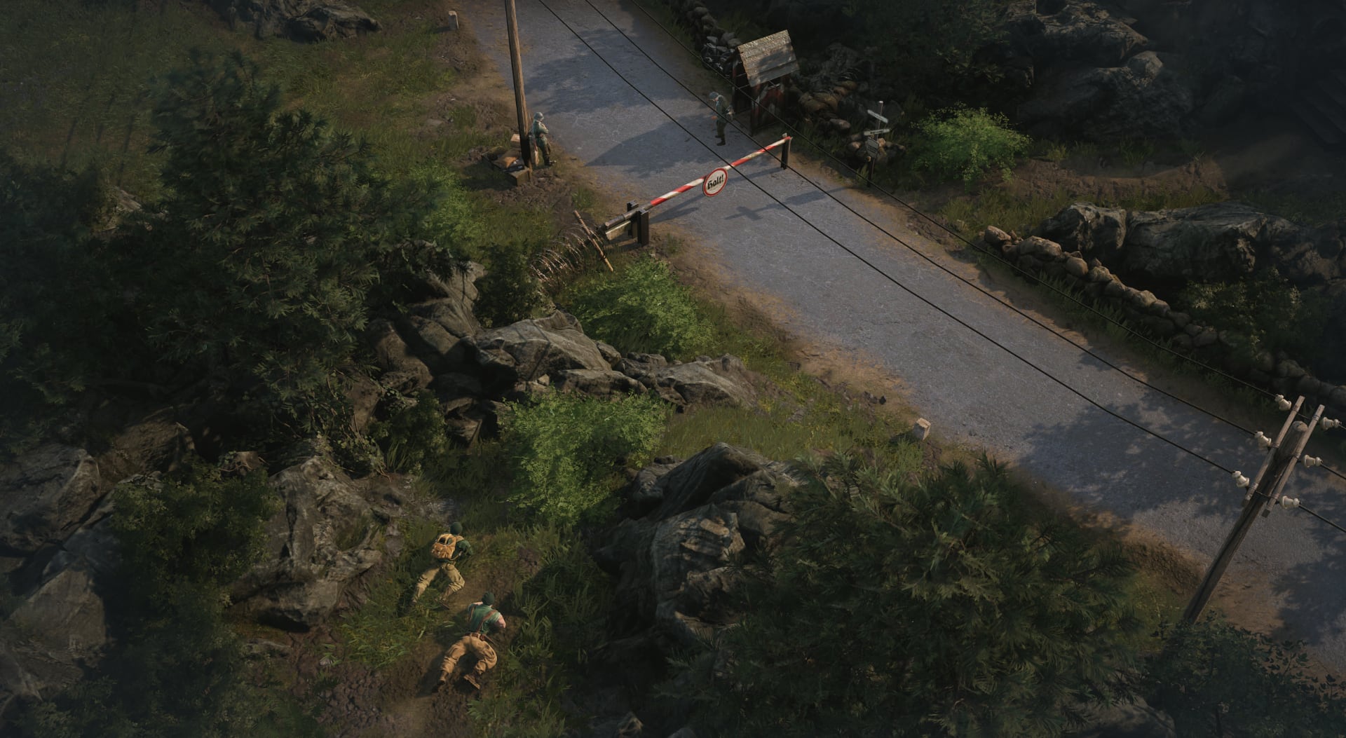 Eine Szene aus dem Spiel Commandos: Origins Eine Szene aus dem Spiel Commandos: Origins