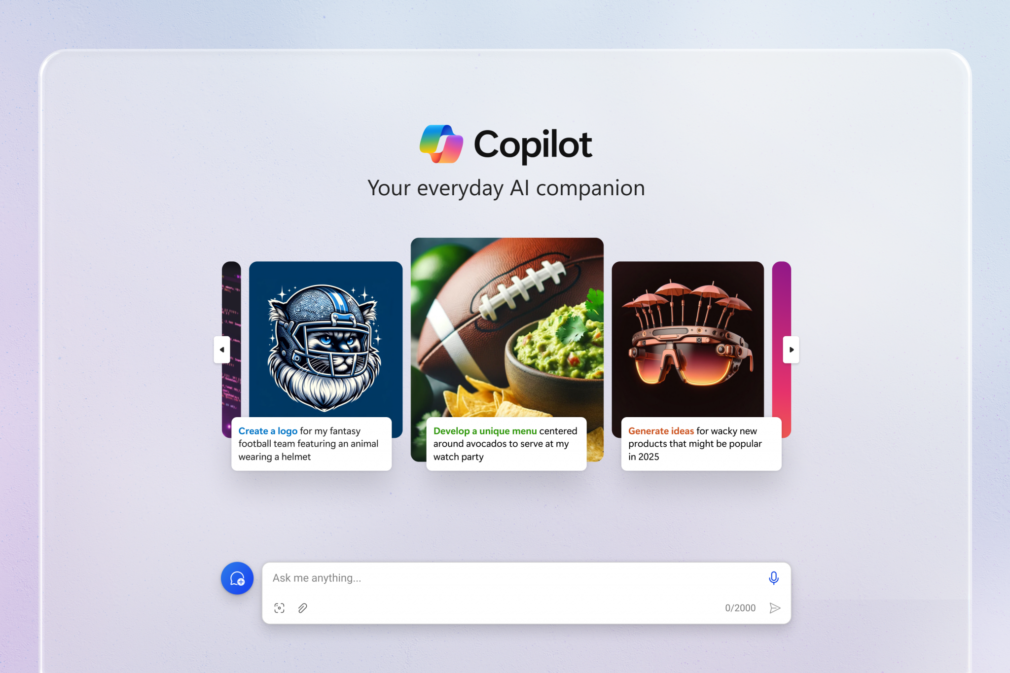Microsoft hat das Design und die Funktionalität des Chatbots Copilot aktualisiert Microsoft hat das Design und die Funktionalität des Chatbots Copilot aktualisiert
