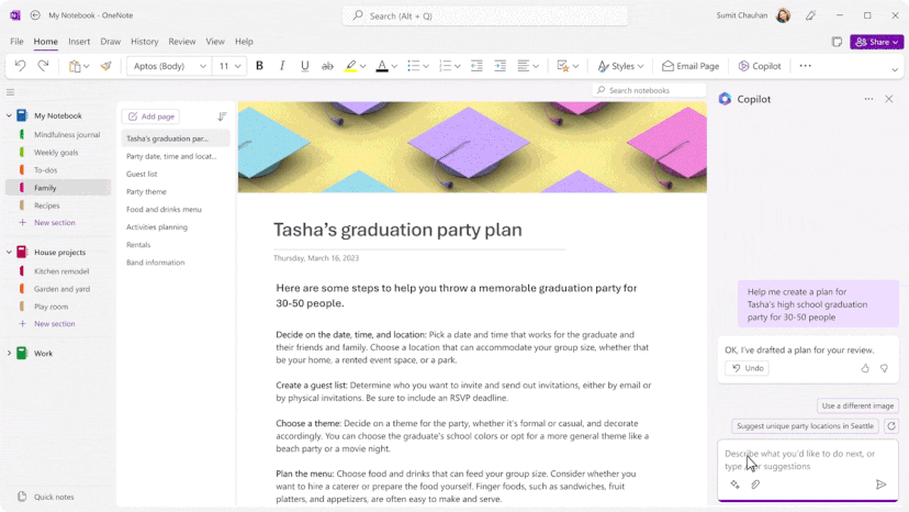 Microsoft wird im November den KI-Assistenten Copilot in die OneNote-App integrieren-2 Microsoft wird im November den KI-Assistenten Copilot in die OneNote-App integrieren-2