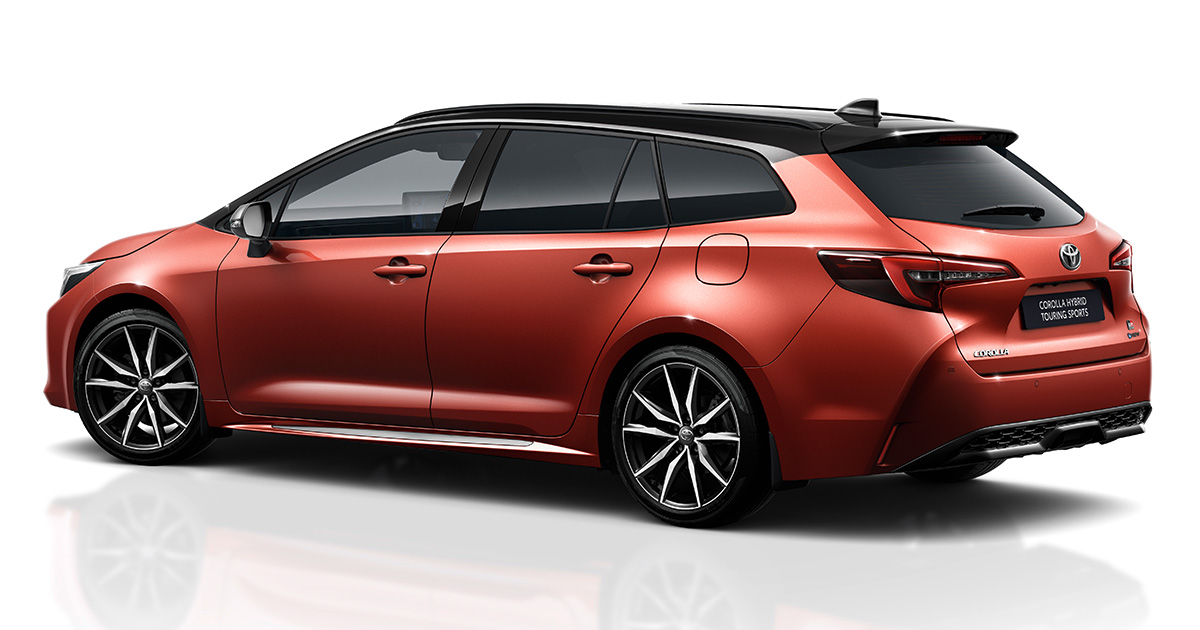 Toyota Corolla 2025 in der neuen Farbe Metal Oxide