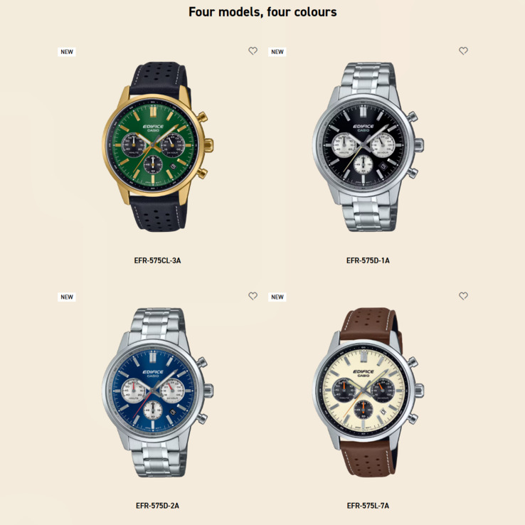Casio Edifice EFR-575 Chrono Uhr Casio Edifice EFR-575 Chrono Uhr