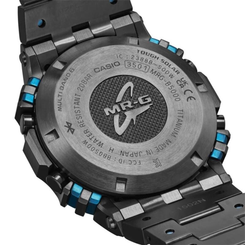 Casio MRG-B5000BA-1JR Uhr mit Bluetooth und Tough Solar Funktionen Casio MRG-B5000BA-1JR Uhr mit Bluetooth und Tough Solar Funktionen
