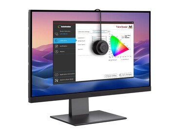 Seitenansicht des Monitors Seitenansicht des Monitors