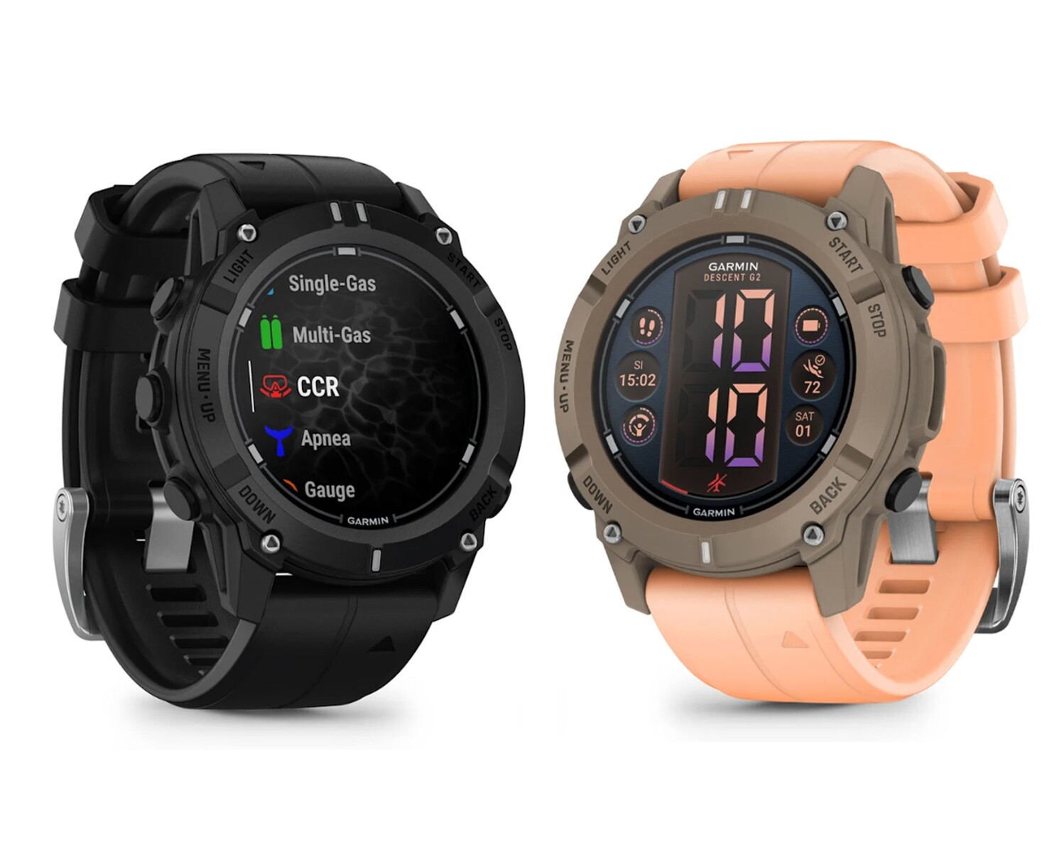 Garmin Descent G2 Smartwatch mit AMOLED-Display
