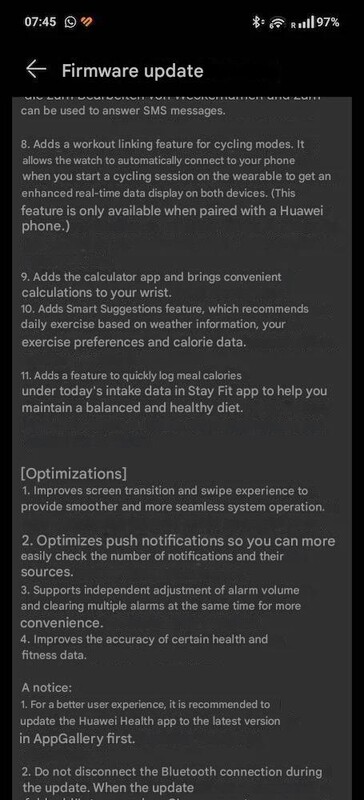 Huawei Watch GT 4 Update Version 5.0.0.36 Huawei Watch GT 4 Update Version 5.0.0.36