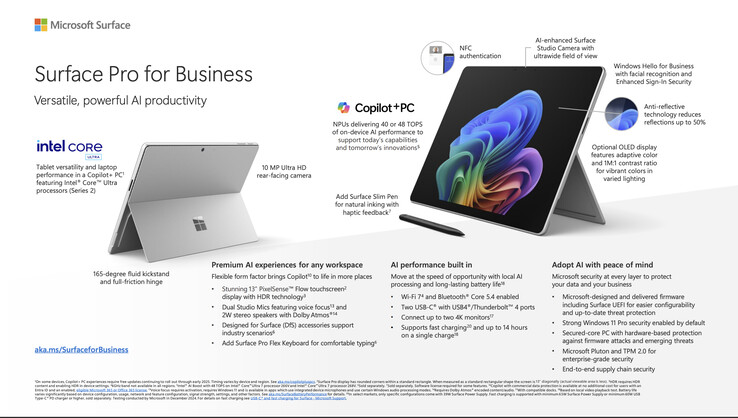 Surface Pro 11 Intel-Freigabebild 1 Surface Pro 11 Intel-Freigabebild 1