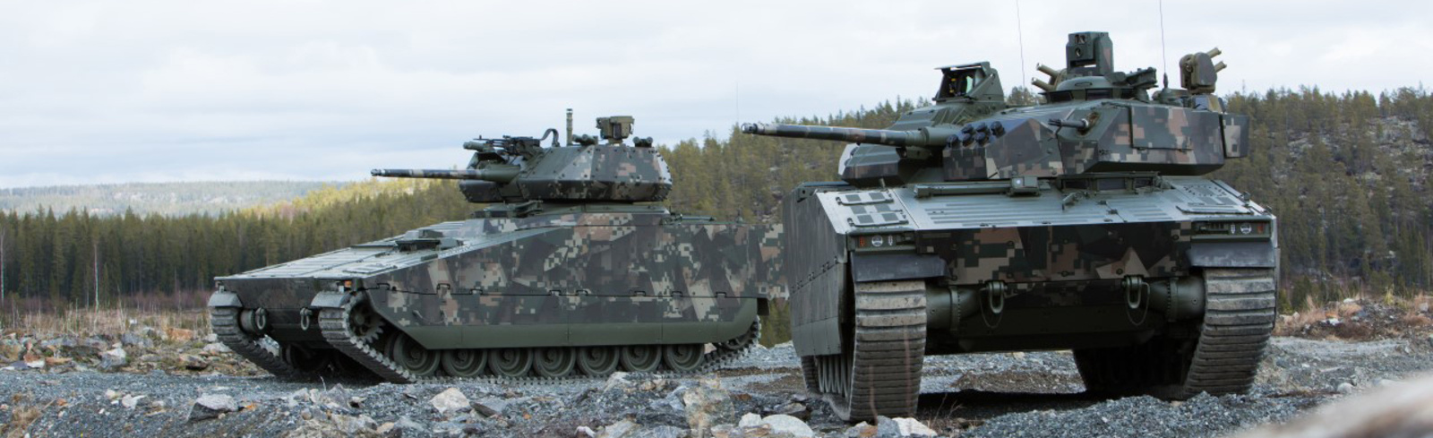 Die Ukraine plant gemeinsam mit Schweden die Herstellung von 1.000 Schützenpanzern CV90 für die AFU
