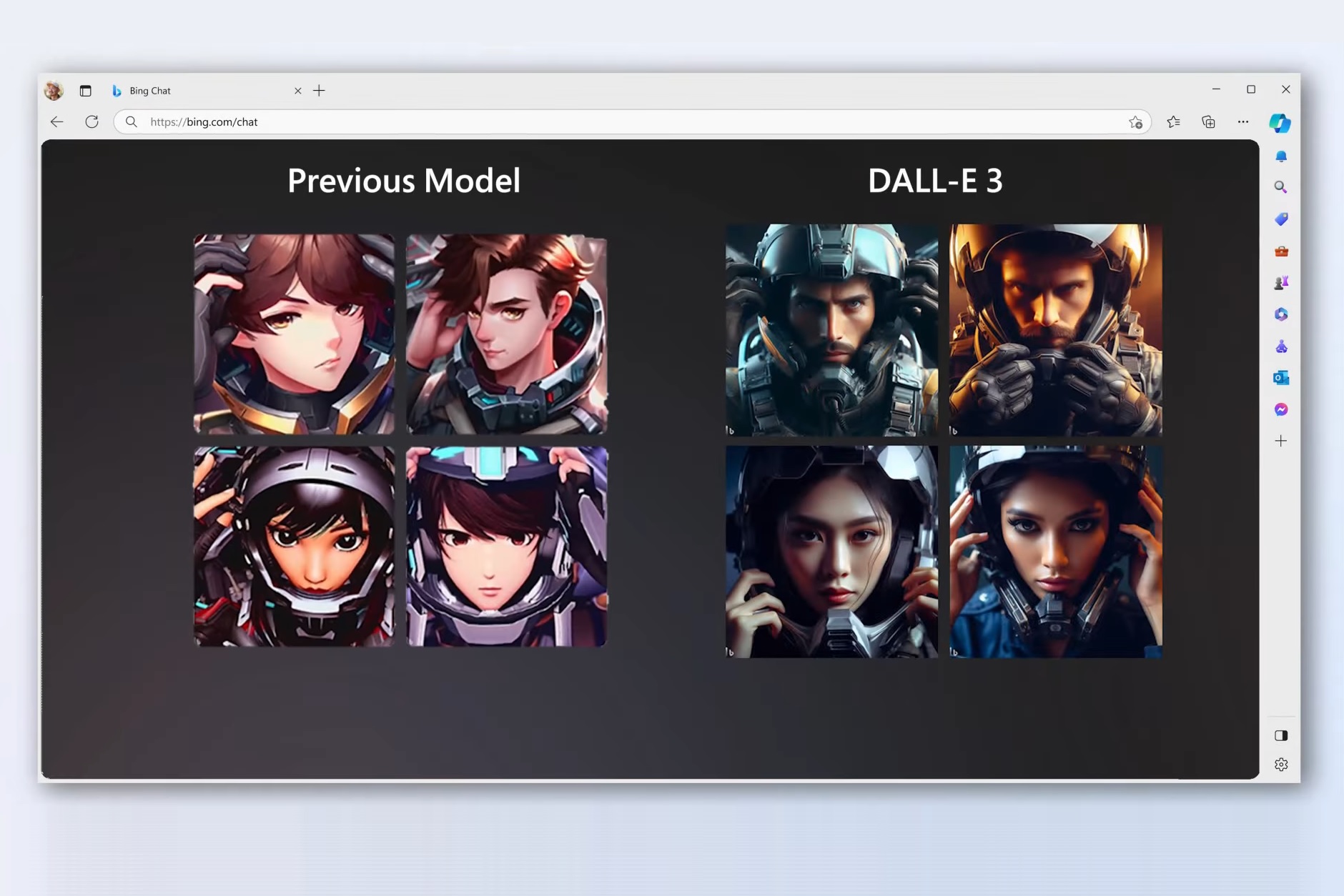 OpenAIs DALL-E 3 Bildgenerator wurde zu Bing Chat hinzugefügt OpenAIs DALL-E 3 Bildgenerator wurde zu Bing Chat hinzugefügt