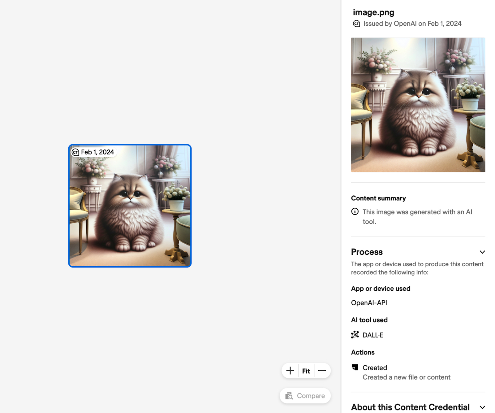OpenAI wird DALL-E 3-Bilder mit speziellen C2PA-Tags versehen-2 OpenAI wird DALL-E 3-Bilder mit speziellen C2PA-Tags versehen-2
